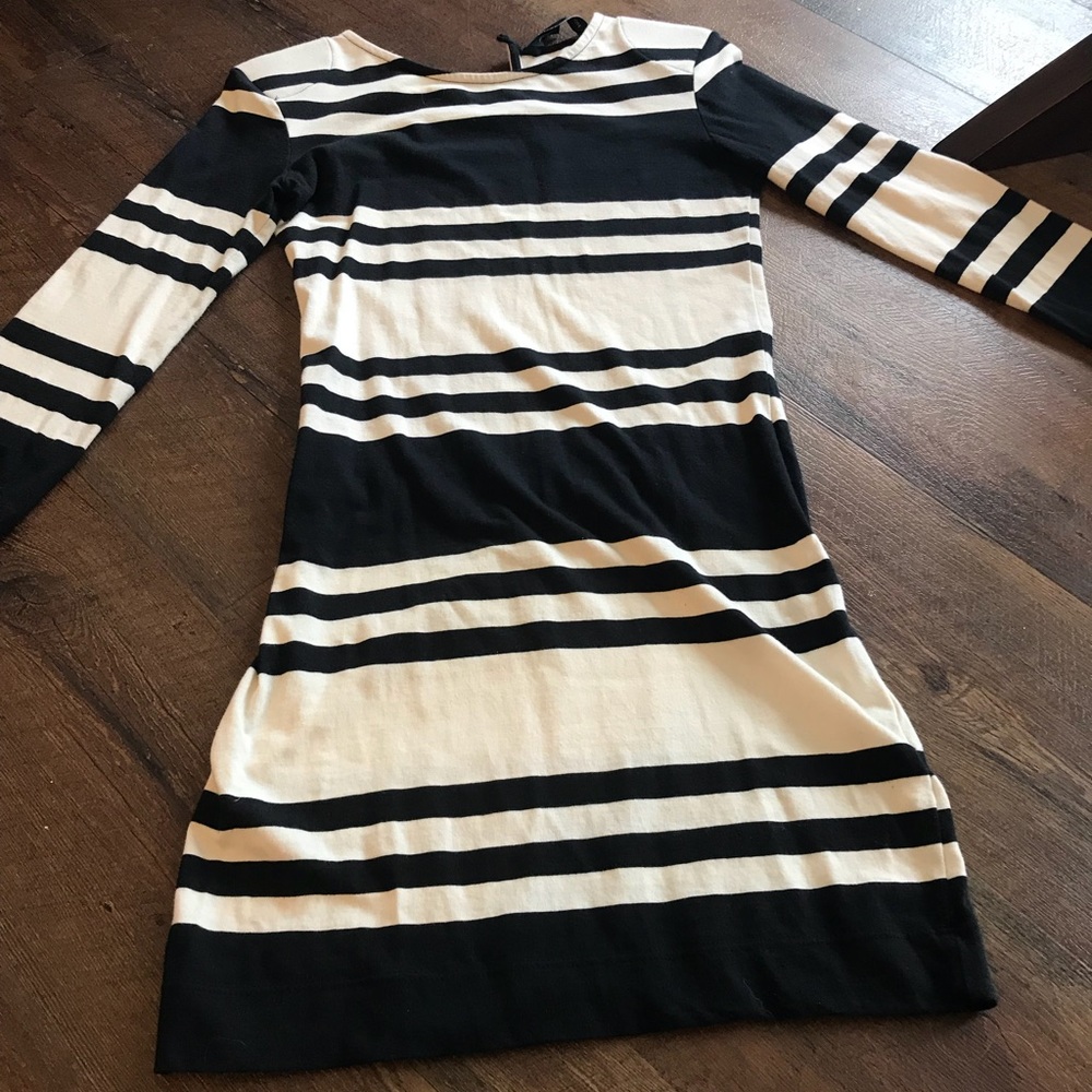 French connection tight long sleeve dress.